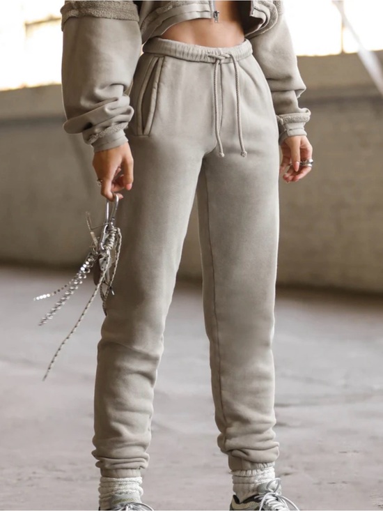 Joah Brown Pants - 112. NWT Joah Brown Empire Jogger in sand French terry